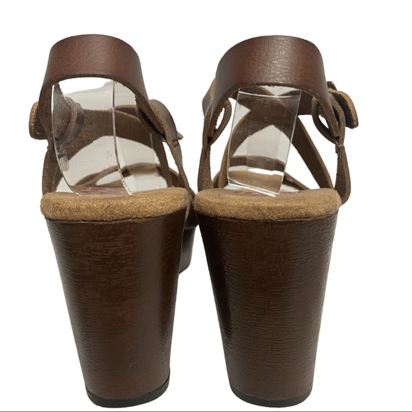 EDL Pop Memory Foam Canyon Wedge Sandals - Picture 5 of 8